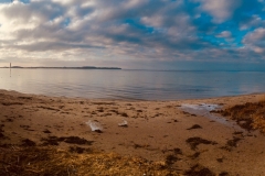 Strandblick nach Travemünde